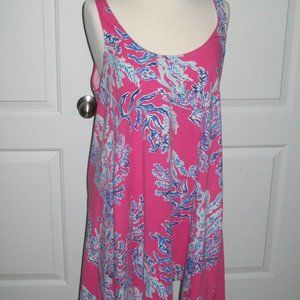 Large Lilly Pulitzer Monterey Dress In Pink Samba